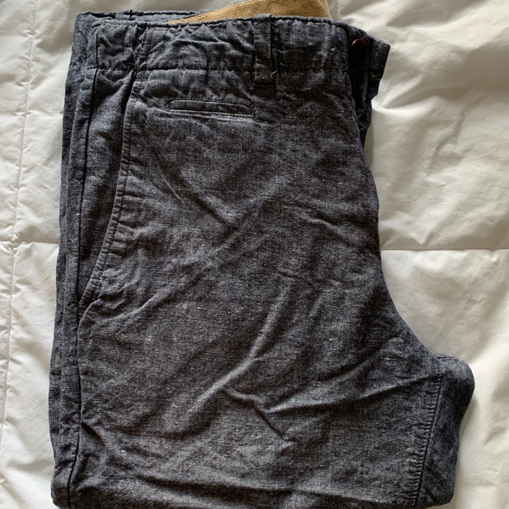Men’s Gap Straight Leg Pants - grey - new w/o tags